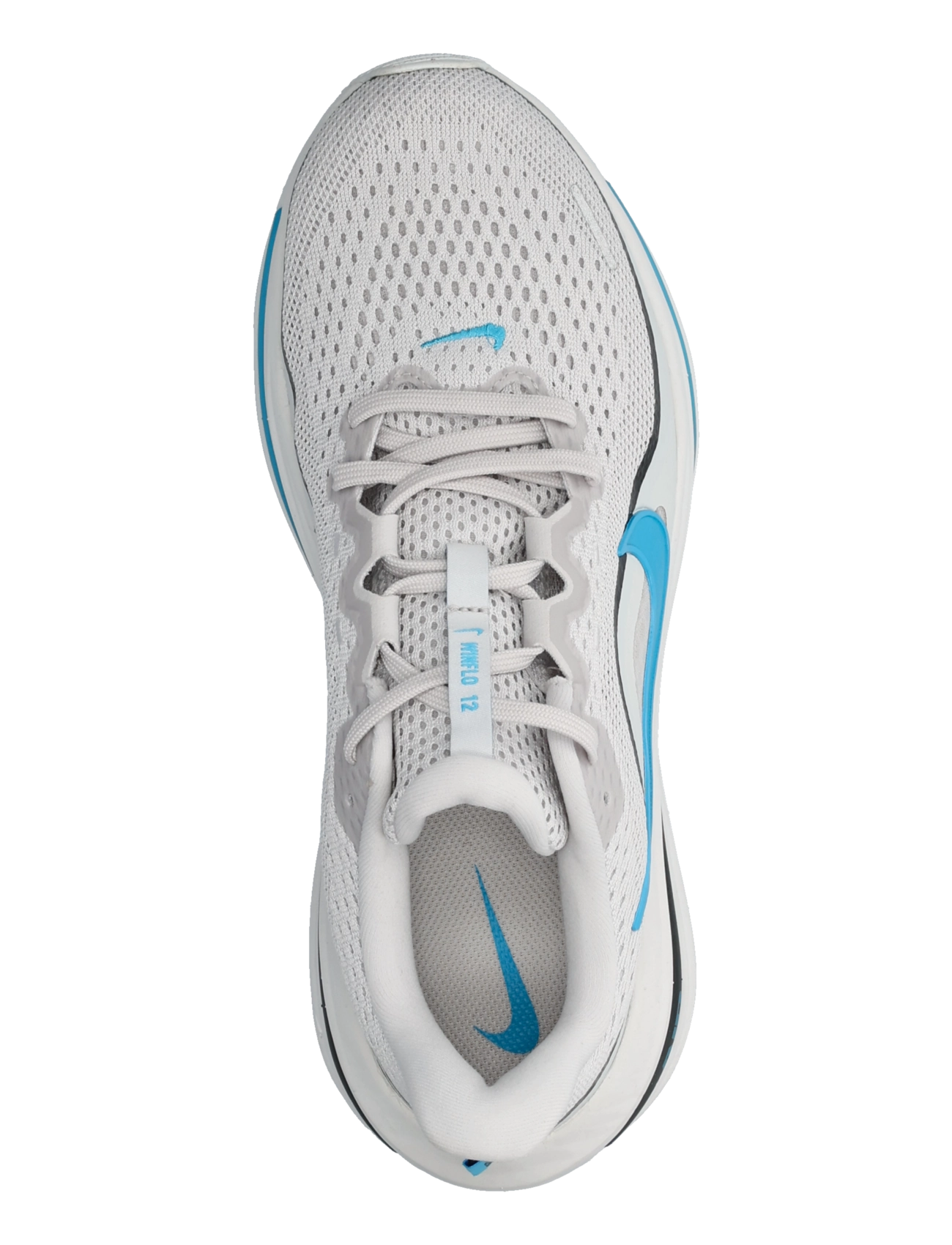 Nike - NIKE AIR WINFLO 12 - løbesko - vast grey/lt current blue-off - 3