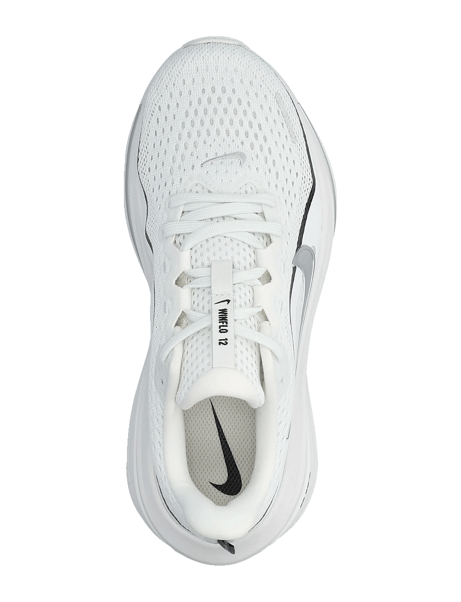 Nike - W NIKE AIR WINFLO 12 - løbesko - summit white/metallic silver-b - 3