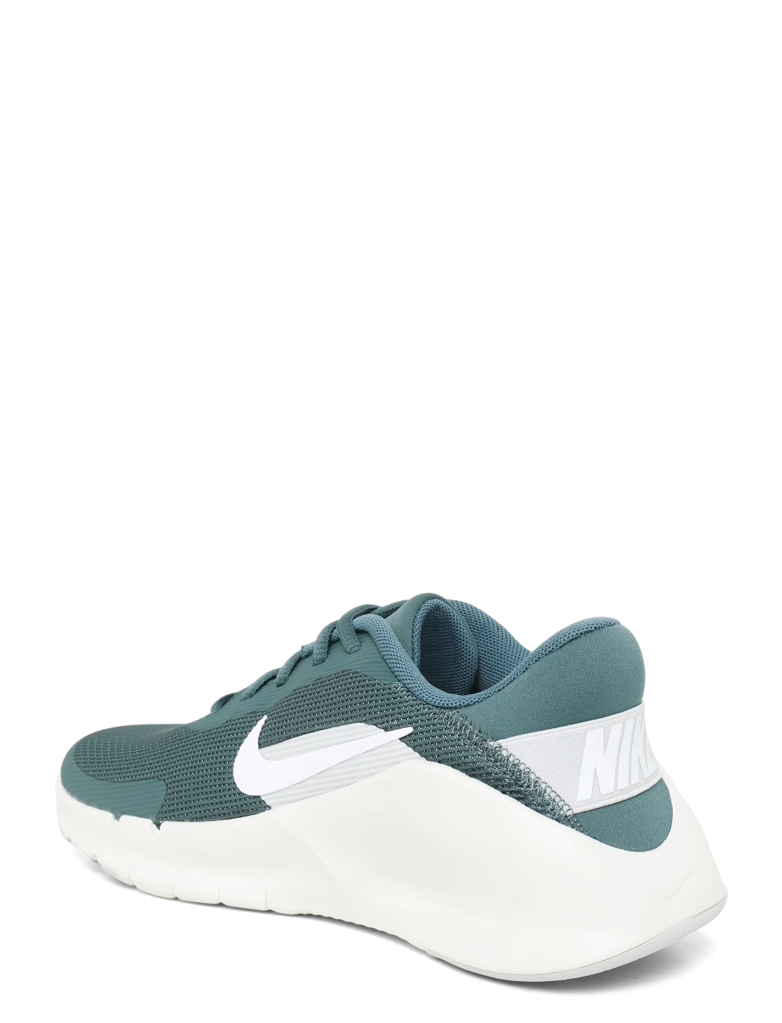 Nike - NIKE FLEX TRAIN - kõrge säärega tossud - mineral slate/white-spruce aur - 1