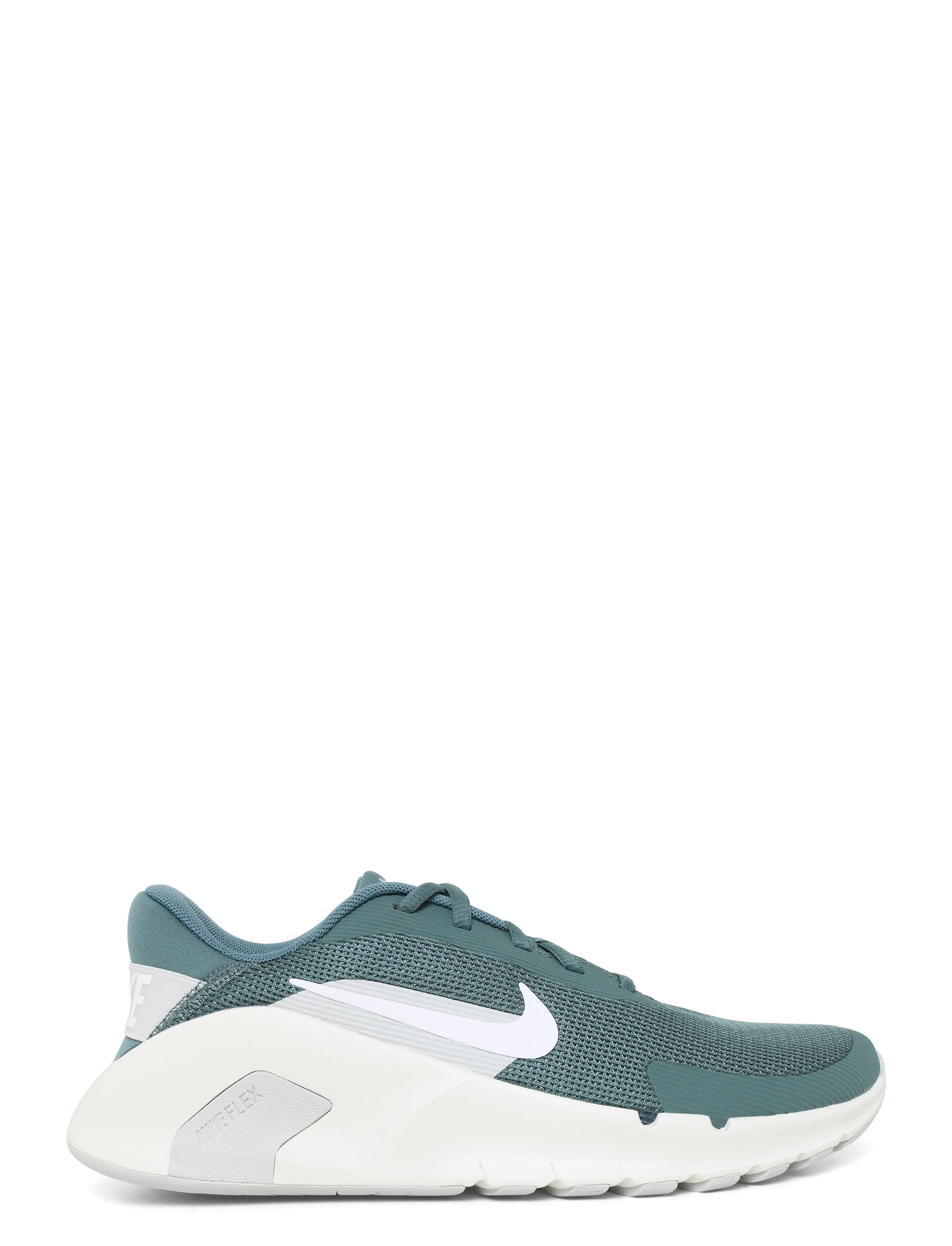 Nike - NIKE FLEX TRAIN - kõrge säärega tossud - mineral slate/white-spruce aur - 2