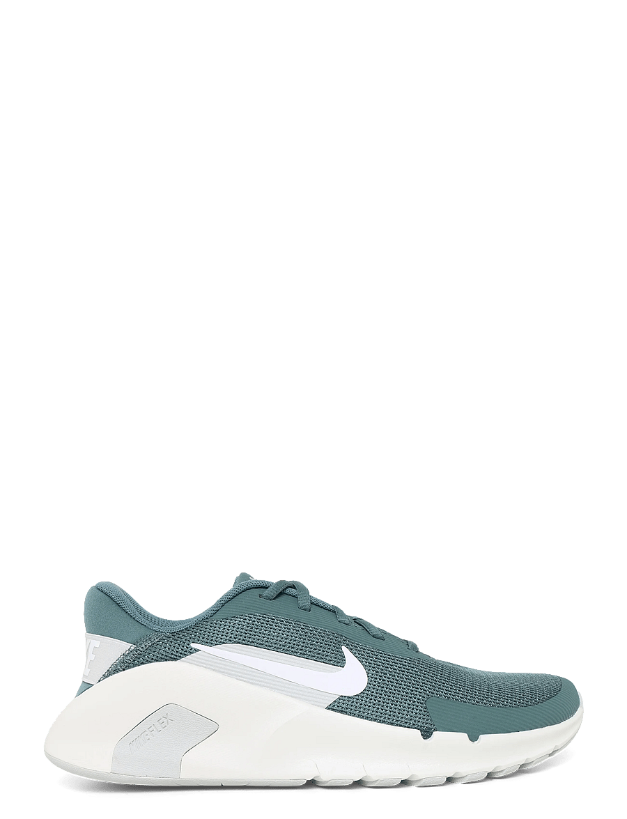 Nike - NIKE FLEX TRAIN - kõrge säärega tossud - mineral slate/white-spruce aur - 2