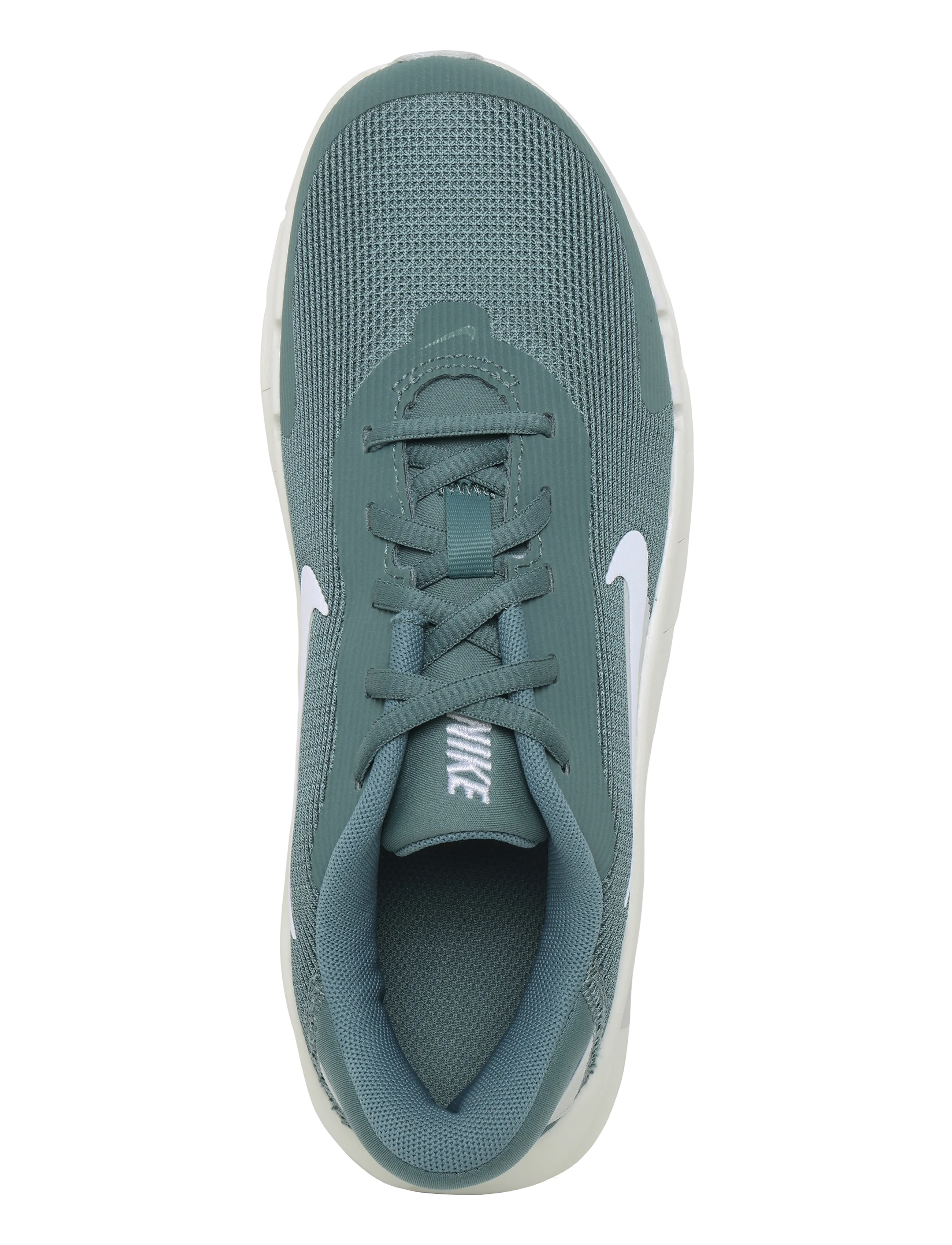 Nike - NIKE FLEX TRAIN - kõrge säärega tossud - mineral slate/white-spruce aur - 3