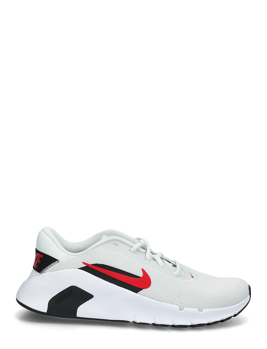 Nike - NIKE FLEX TRAIN - low tops - off white/university red-white - 2