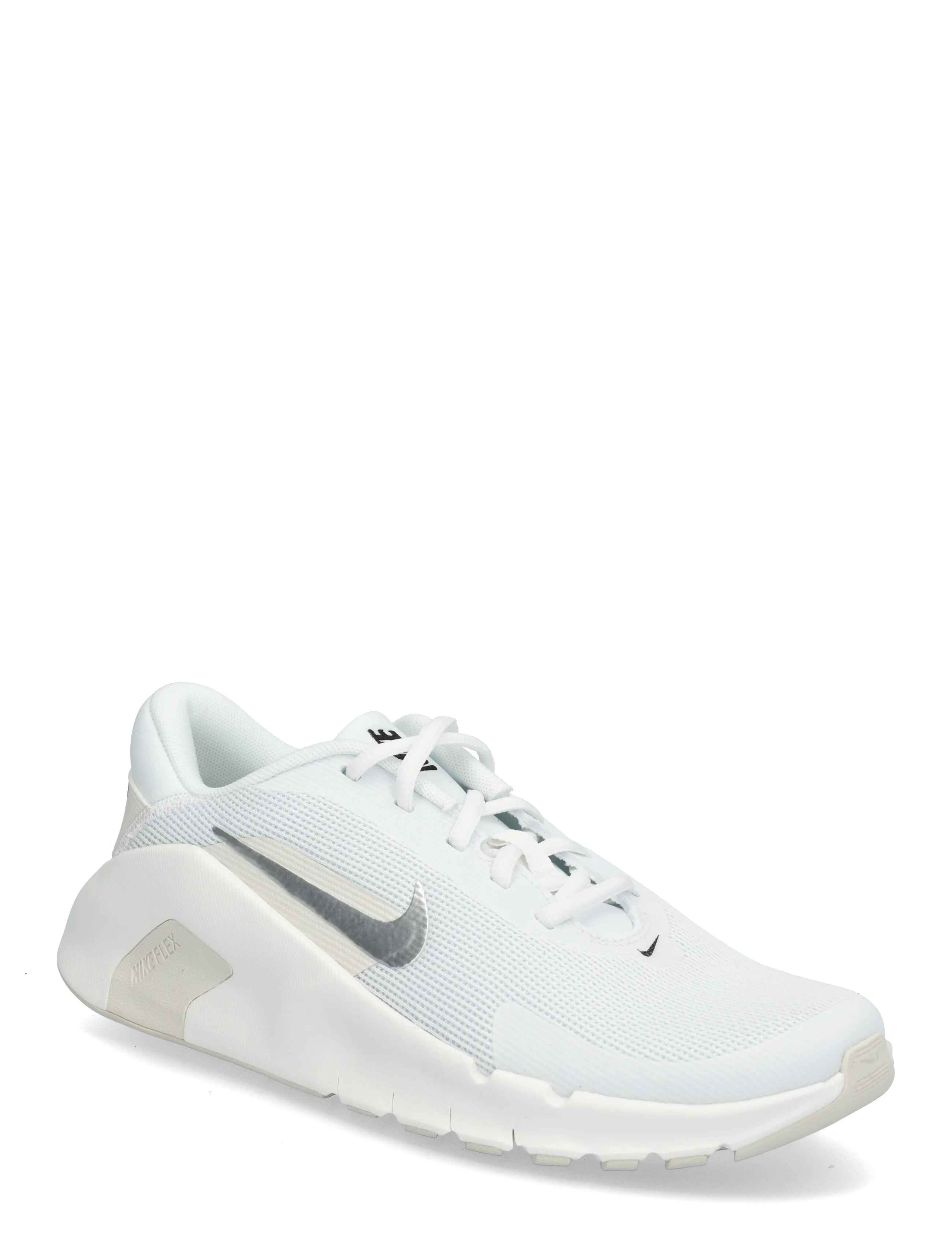 Nike W NIKE FLEX TRAIN - Minimum 20% - WHITE/METALLIC SILVER-SAIL-PHA / white