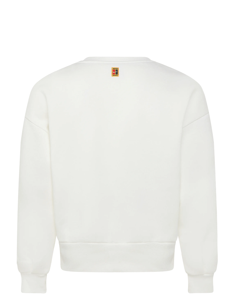 Nike - W NKCT CRT CLTN FLC CREW - Överdelar - sail/midnight navy - 1