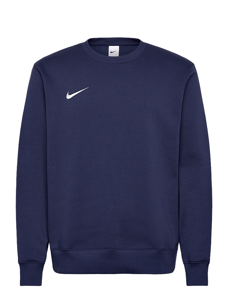 Nike - M NK PARK26 FLC CREW - tops - midnight navy/white - 0