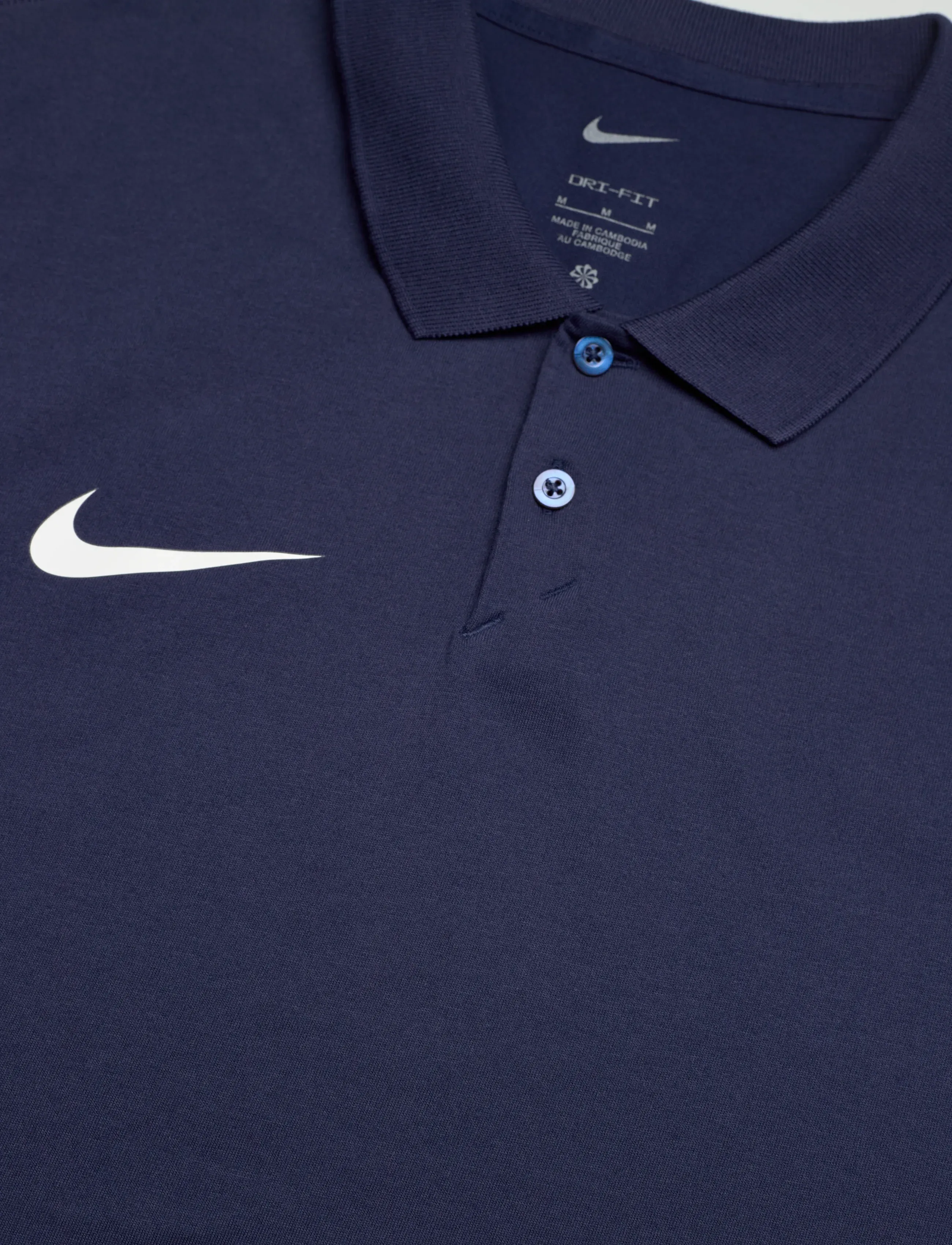 Nike - Nike Park 26 Short-sleeved Polo - alussärgid ja t-särgid - midnight navy/white - 2