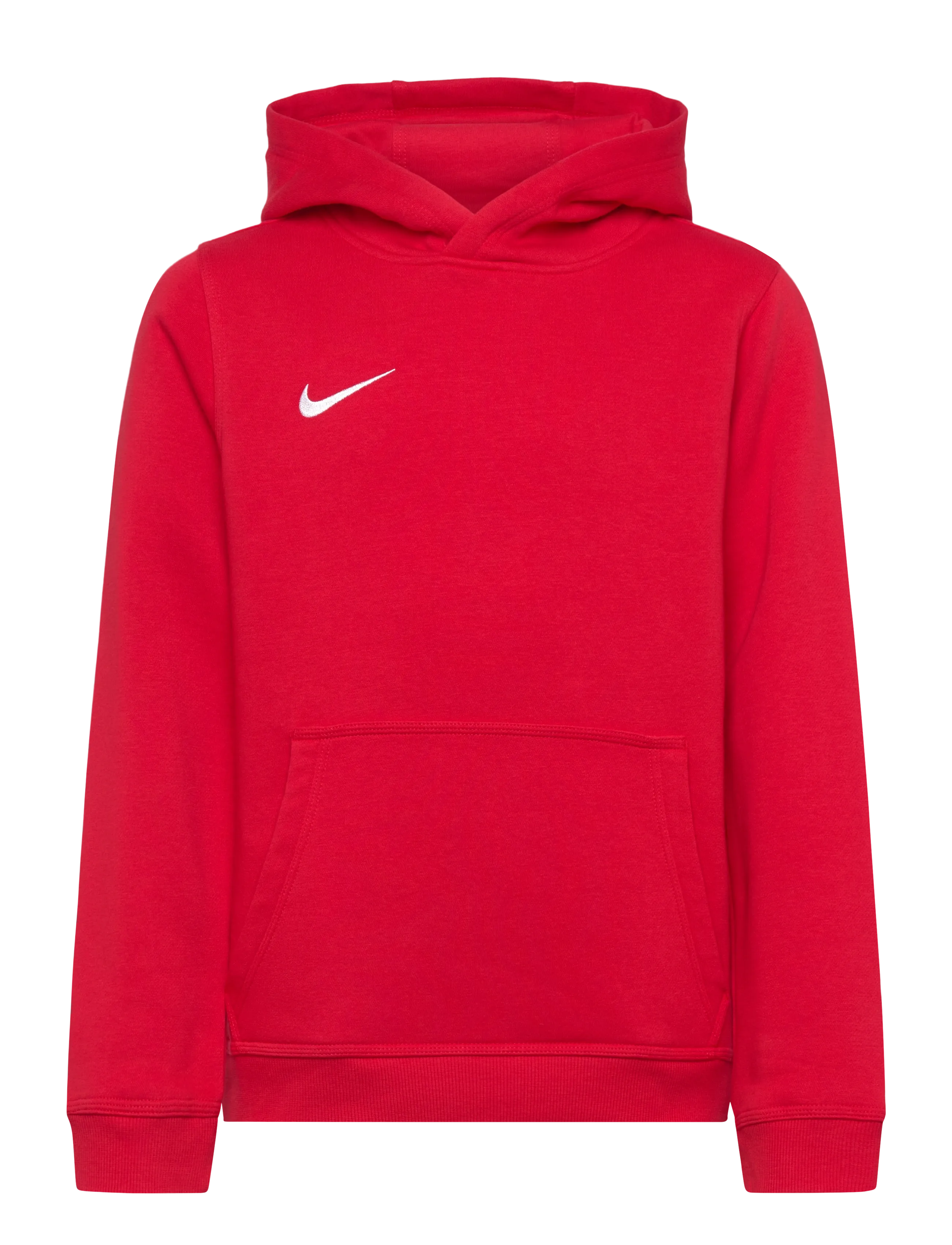 Nike Y NK PARK26 FLC PO HOODIE - Shop by size - UNIVERSITY RED/WHITE / red