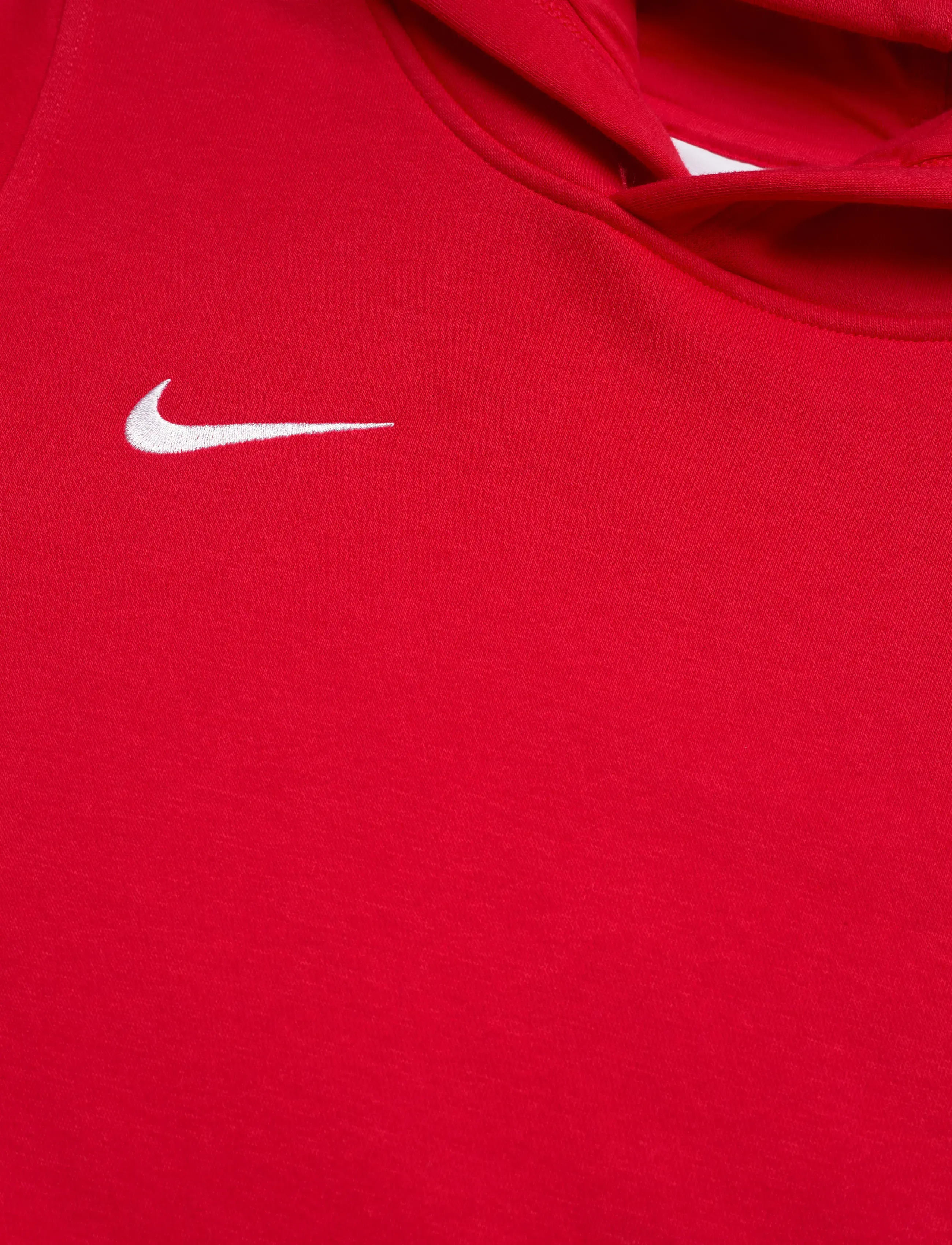 Nike - Nike Park 26 Fleece Hoodie - hættetrøjer - university red/white - 2