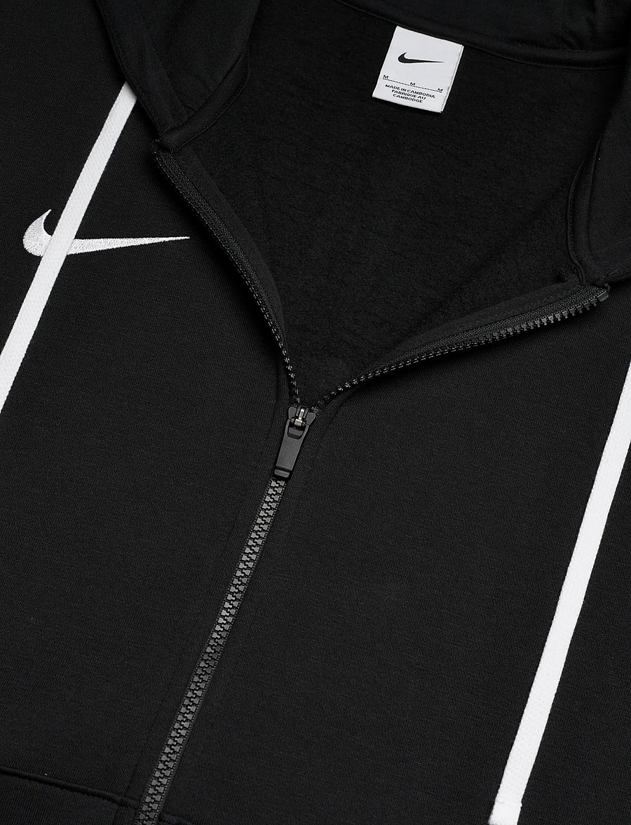 Nike - Nike Park 26 Fleece Hoodie - huvtröjor - black/white - 2