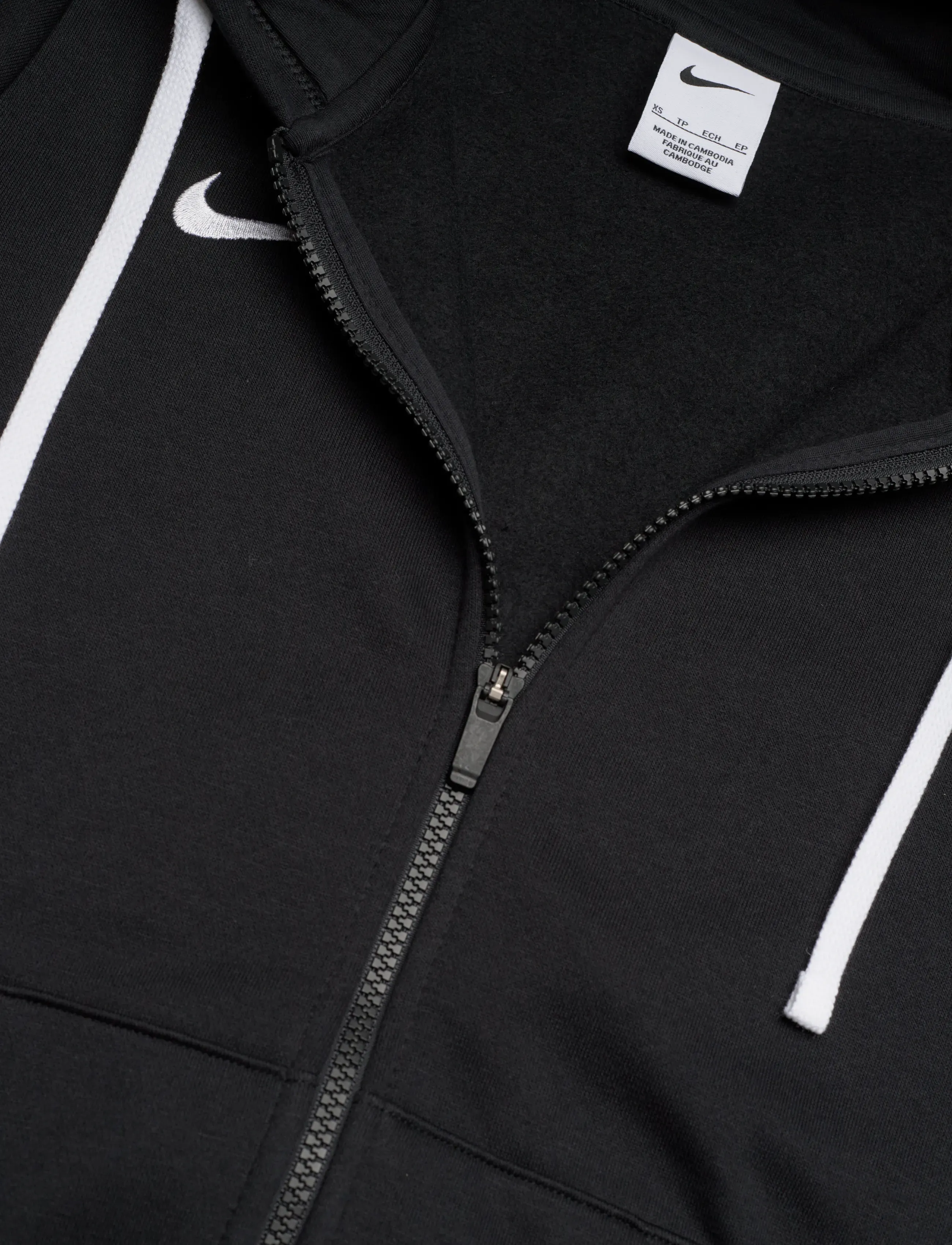 Nike - Nike Park 26 Fleece Hoodie - overdele - black/white - 2