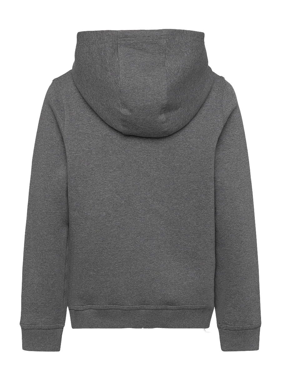 Nike - Nike Park 26 Fleece Hoodie - hættetrøjer - charcoal heathr/white - 1