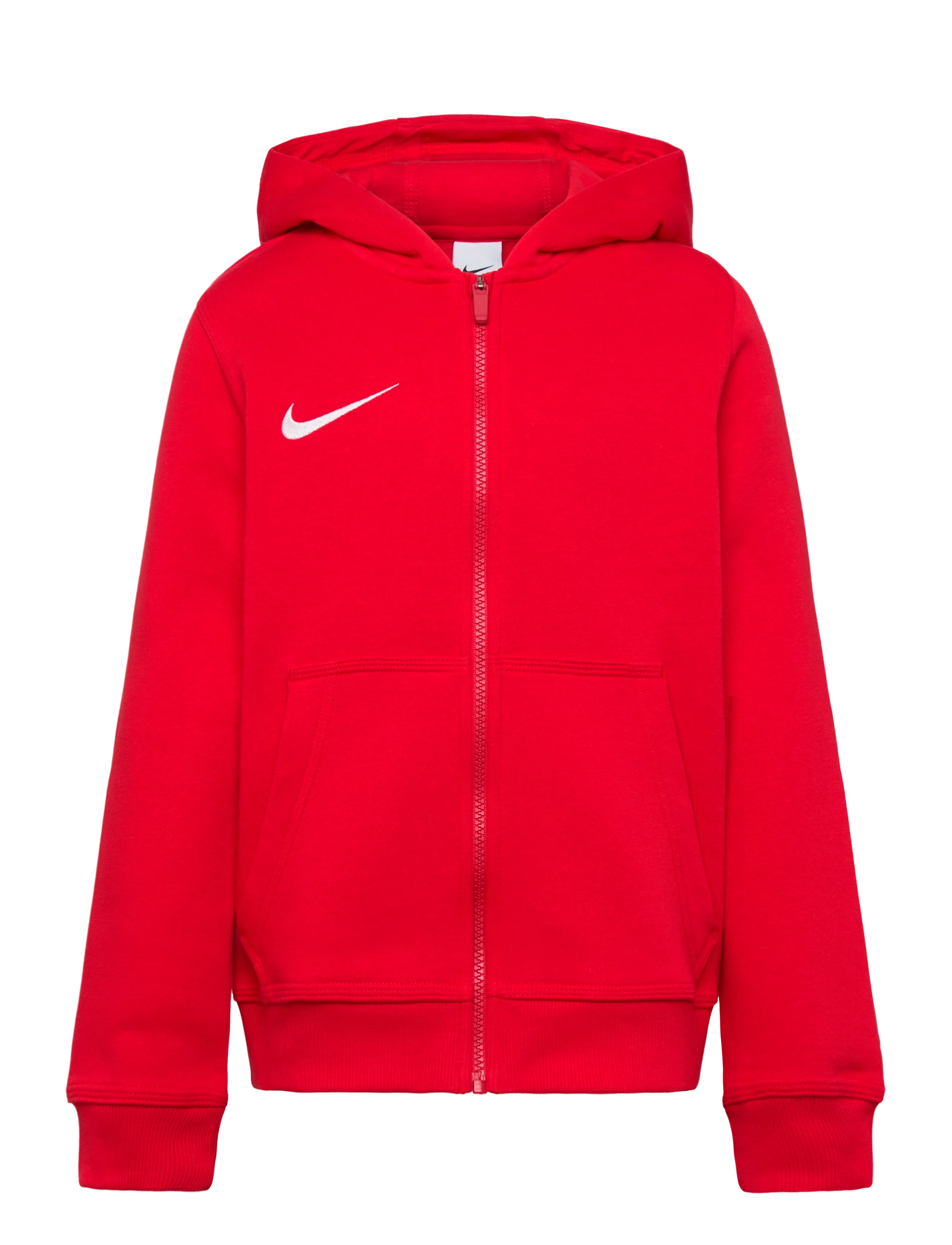 Nike Y NK PARK26 FLC FZ HOODIE - Clothing - UNIVERSITY RED/WHITE / red