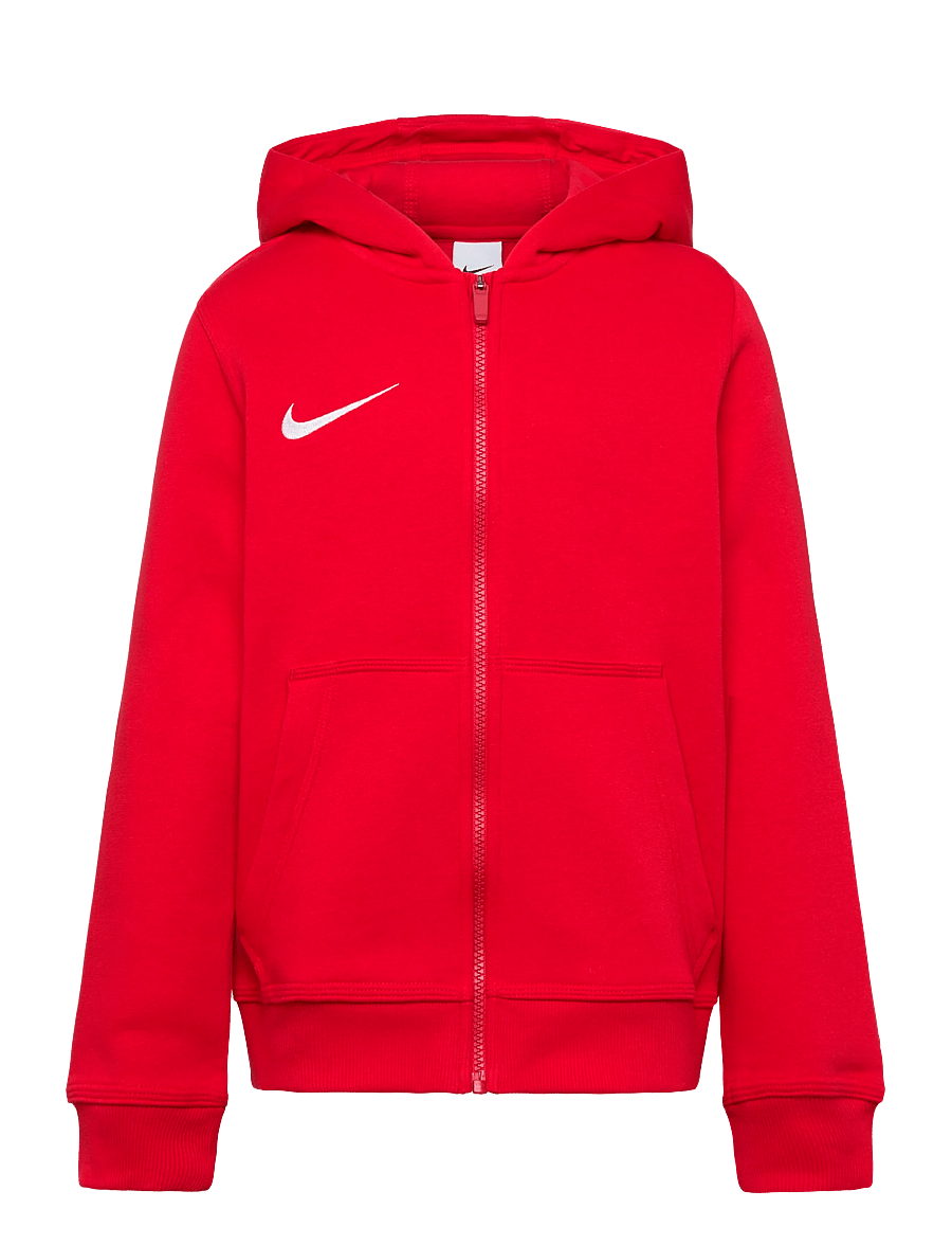 Nike - Nike Park 26 Fleece Hoodie - hættetrøjer - university red/white - 0
