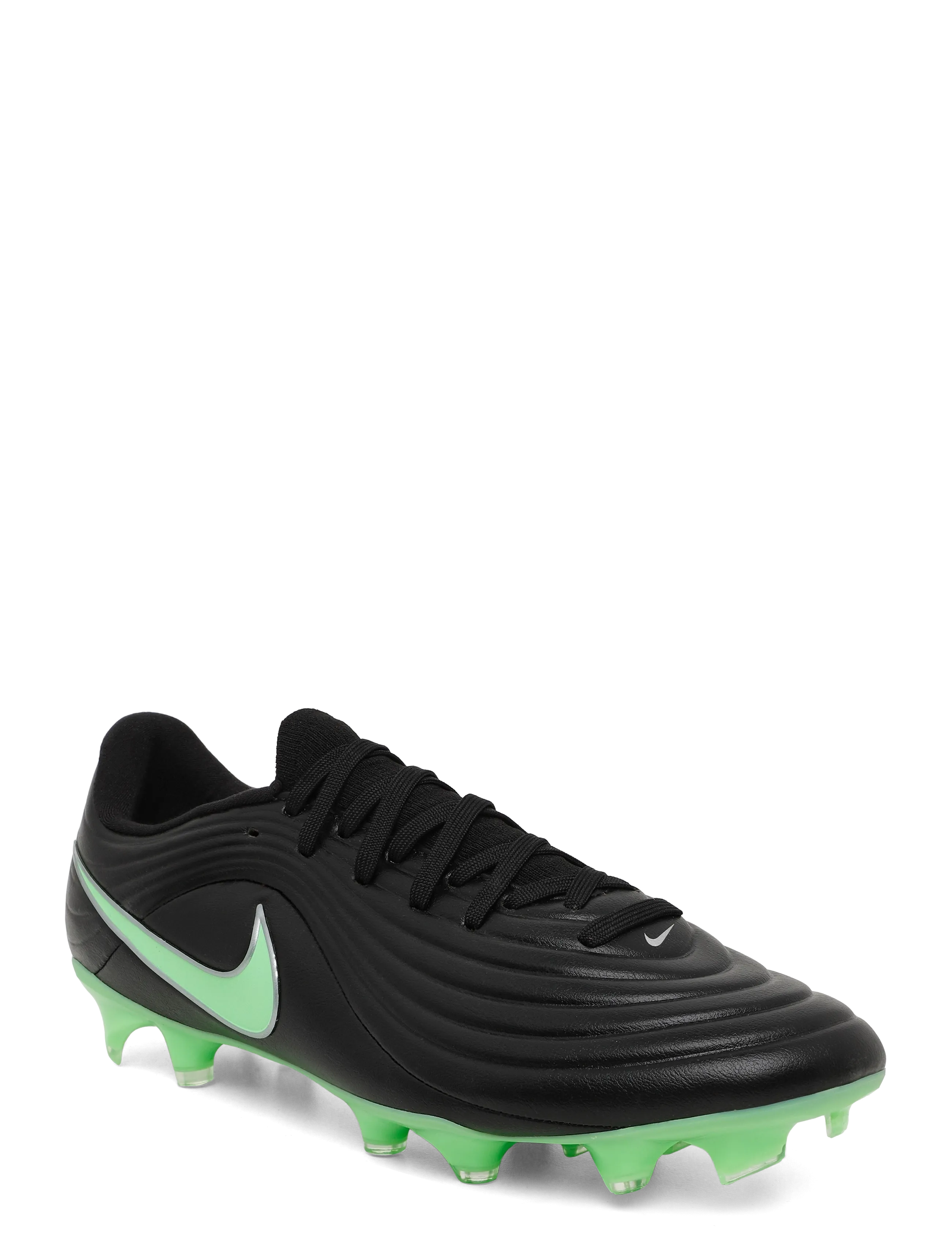 Nike - TIEMPO MAESTRO ACADEMY FG/MG - football boots - black/illusion green-black - 1