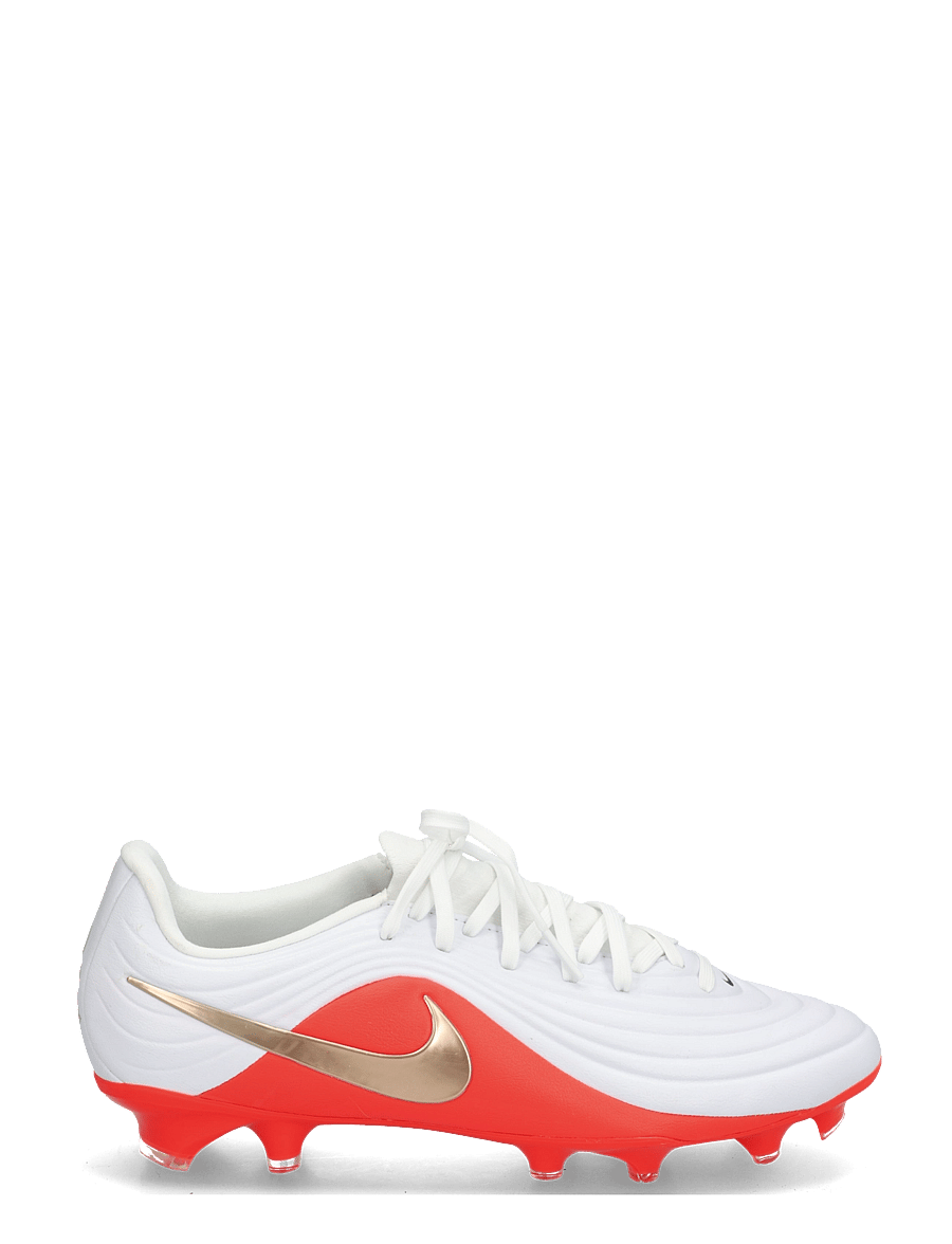 Nike - TIEMPO MAESTRO ACADEMY FG/MG - fußballstiefel - white/blur-bright crimson - 2