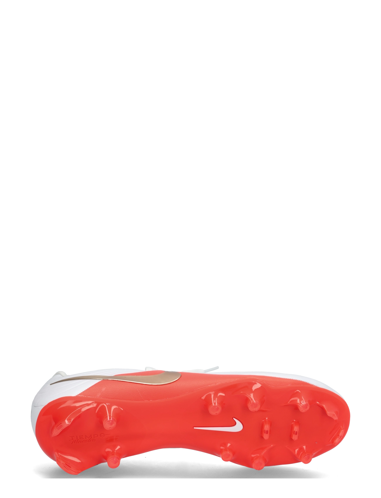 Nike - TIEMPO MAESTRO ACADEMY FG/MG - fußballstiefel - white/blur-bright crimson - 4