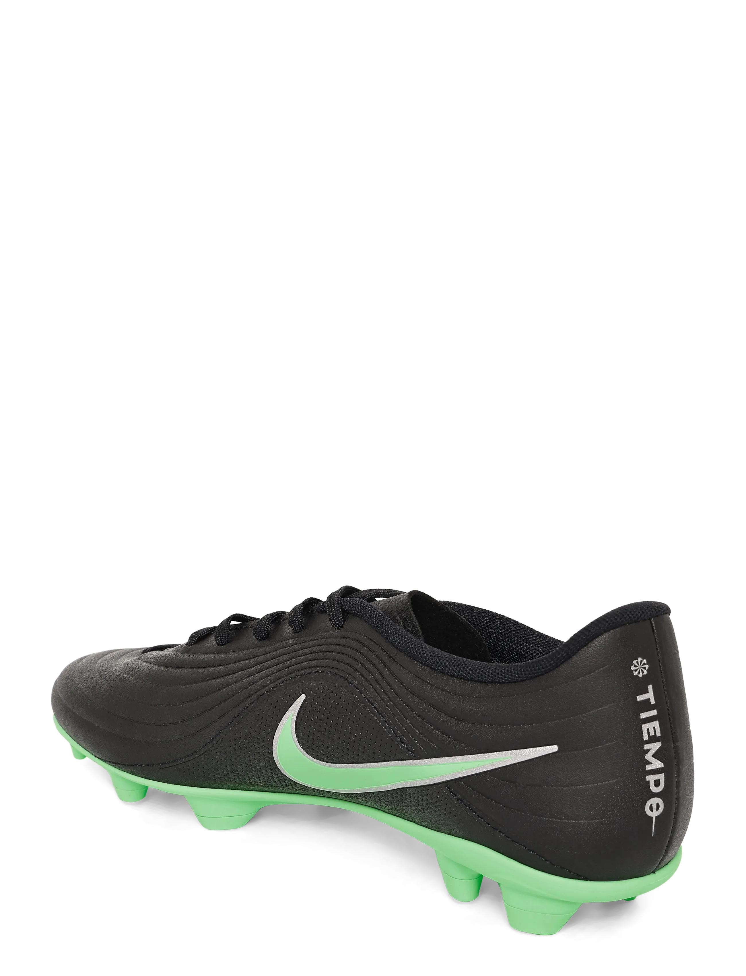 Nike - TIEMPO MAESTRO CLUB FG/MG - black/illusion green-black - 2