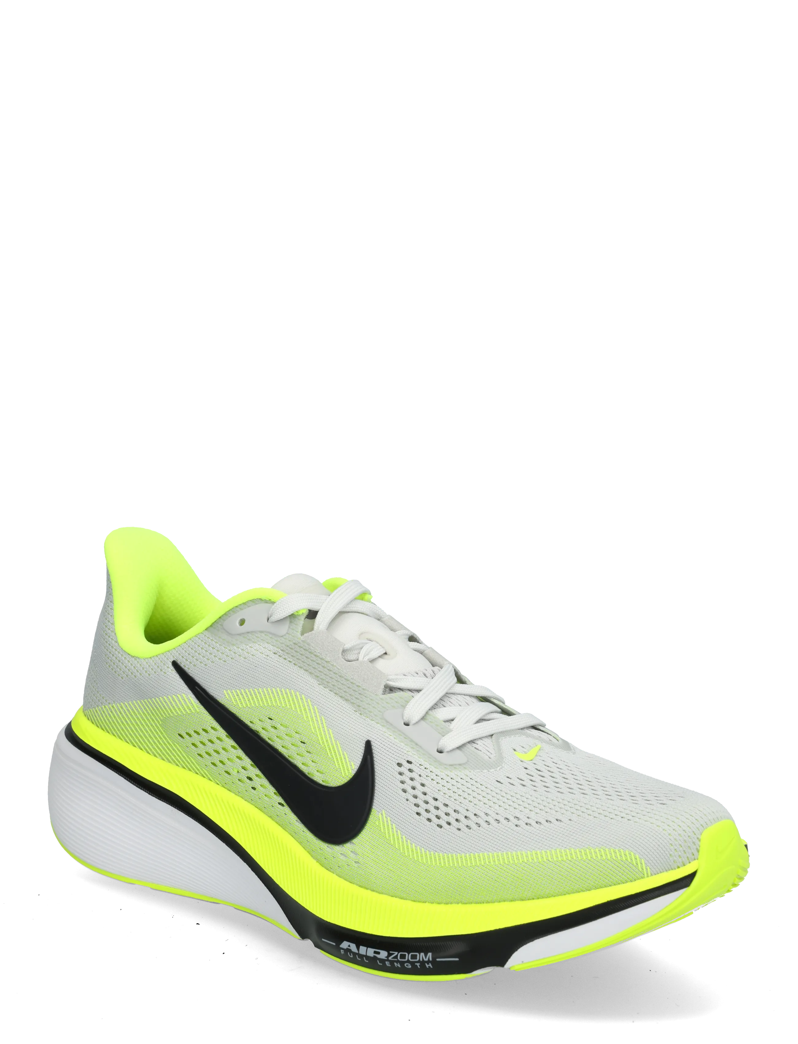 Nike AIR ZOOM PEGASUS 42 - Laufschuhe - PHOTON DUST/BLACK-VOLT-WHITE / grey