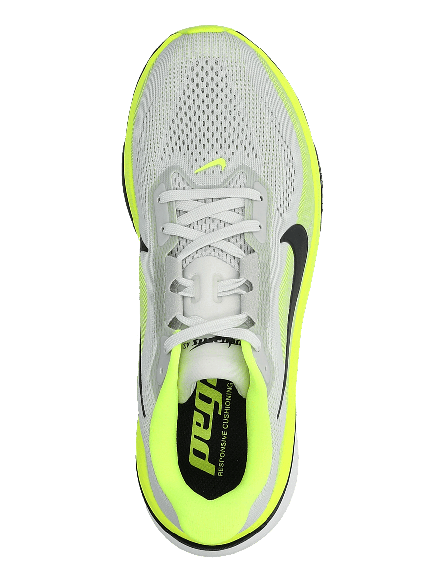 Nike - AIR ZOOM PEGASUS 42 - running shoes - photon dust/black-volt-white - 3