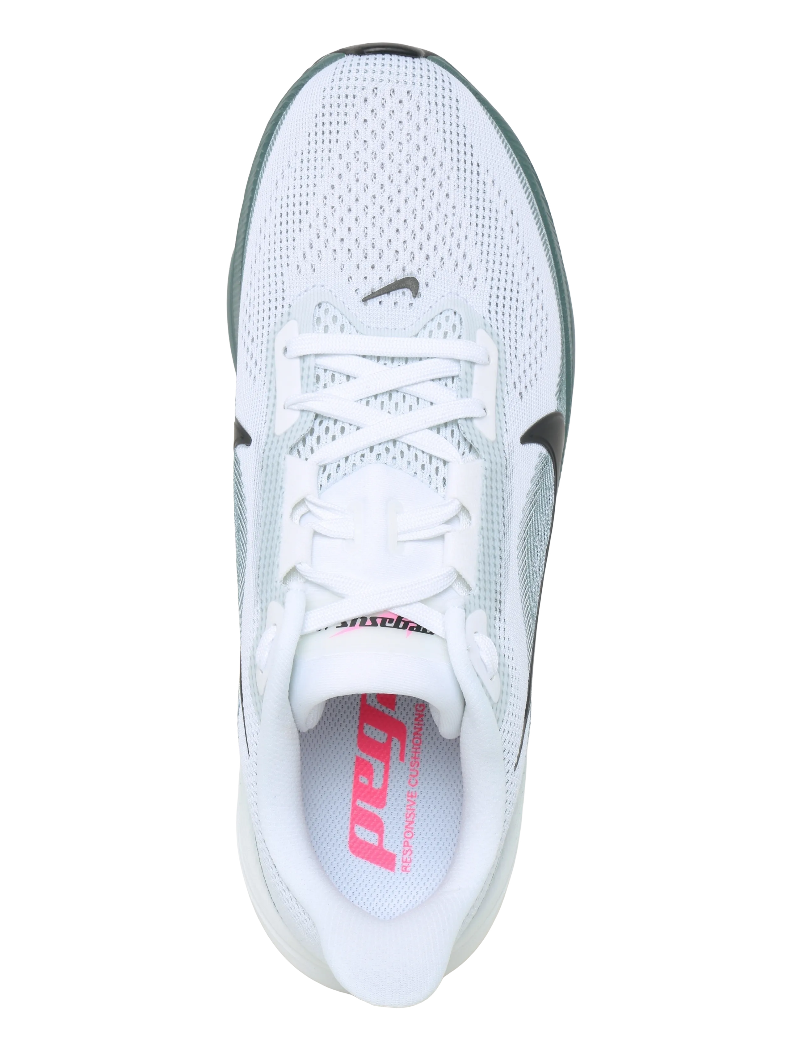 Nike - AIR ZOOM PEGASUS 42 - white/black-mineral slate-hype - 3