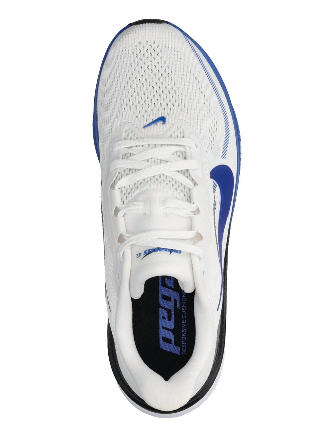 Nike - AIR ZOOM PEGASUS 42 - laufschuhe - white/game royal-black - 3