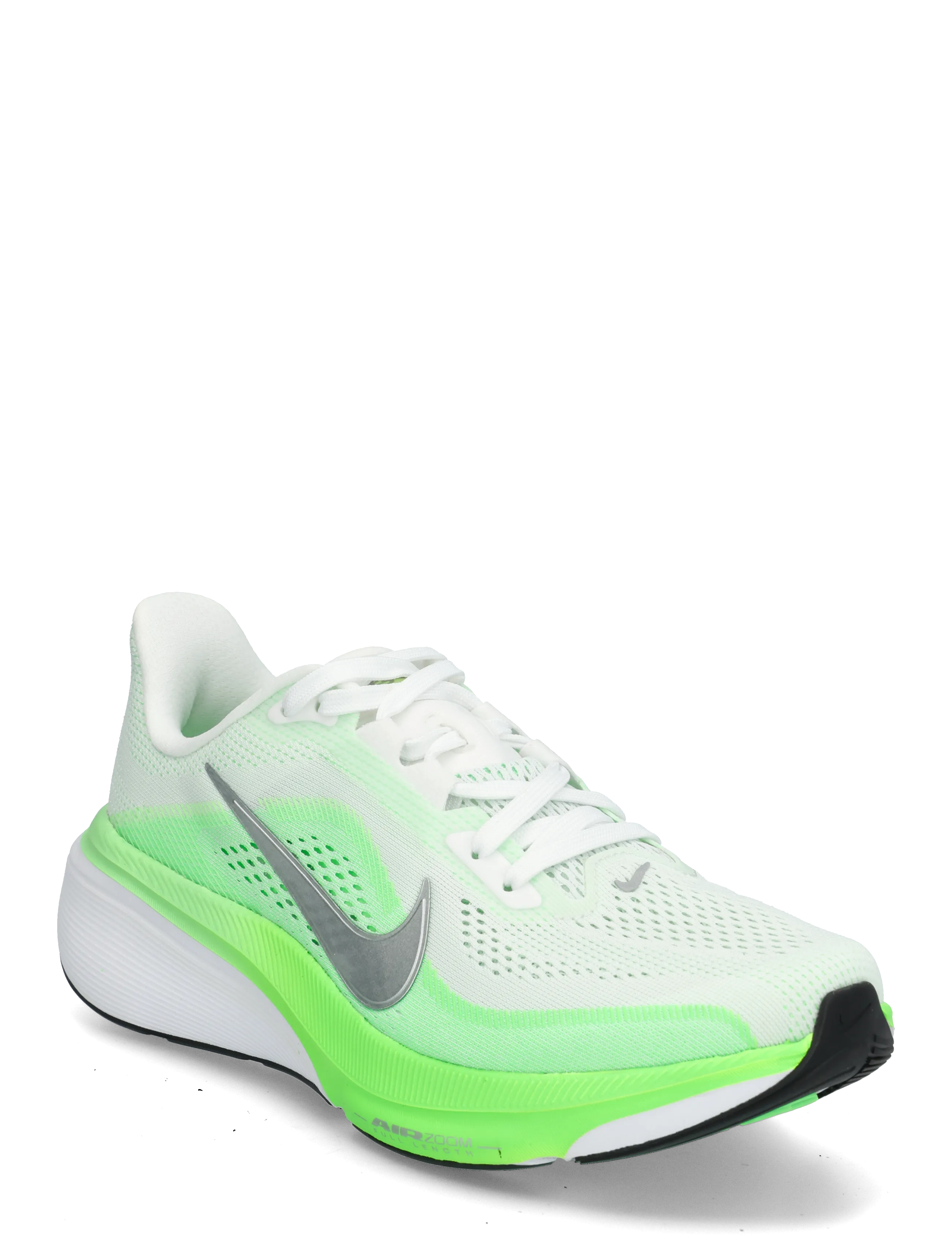 WHITE/METALLIC SILVER-GREEN ST