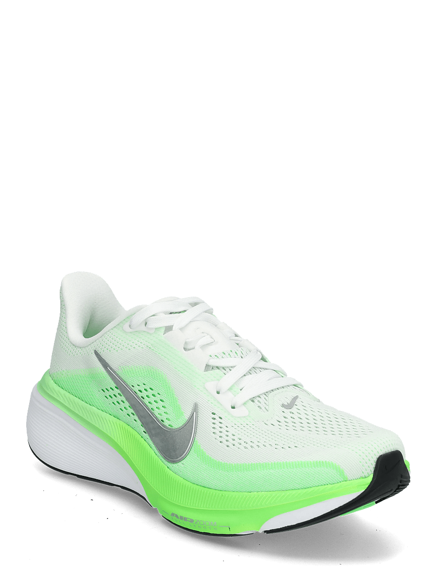Nike - Nike Pegasus 42 Women's Road R - laufschuhe - white/metallic silver-green st - 0