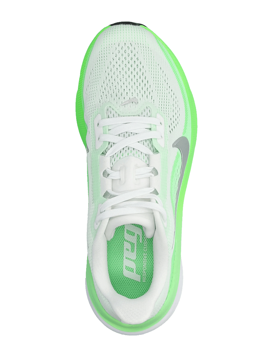 Nike - Nike Pegasus 42 Women's Road R - laufschuhe - white/metallic silver-green st - 3
