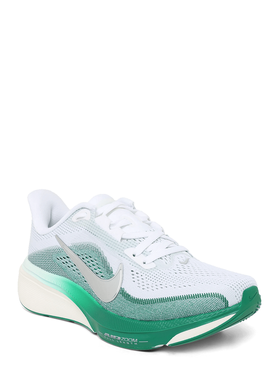 Nike - W NIKE AIR ZOOM PEGASUS 42 - løbesko - white/metallic silver-malachit - 0