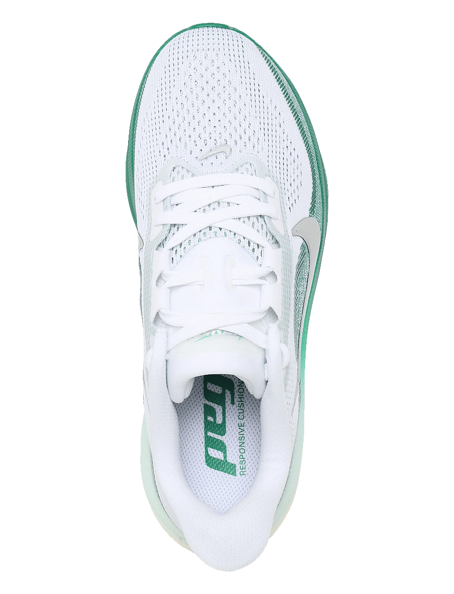 Nike - W NIKE AIR ZOOM PEGASUS 42 - løbesko - white/metallic silver-malachit - 3