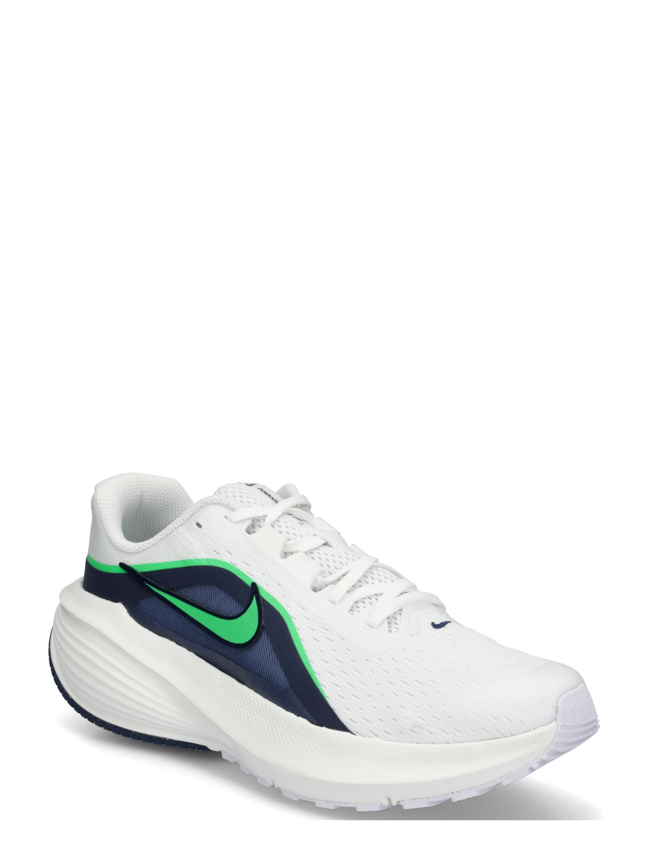 Nike NIKE DOWNSHIFTER 14 - Uus - WHITE/GREEN SPARK-MIDNIGHT NAV / white