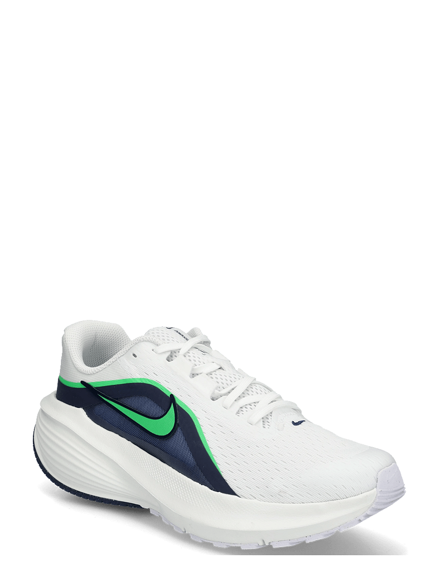 Nike - NIKE DOWNSHIFTER 14 - jooksujalatsid - white/green spark-midnight nav - 0