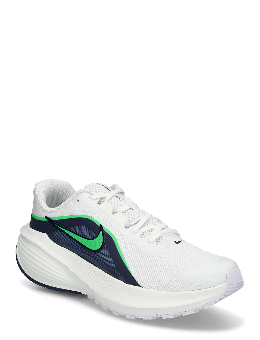 Nike - NIKE DOWNSHIFTER 14 - laufschuhe - white/green spark-midnight nav - 0