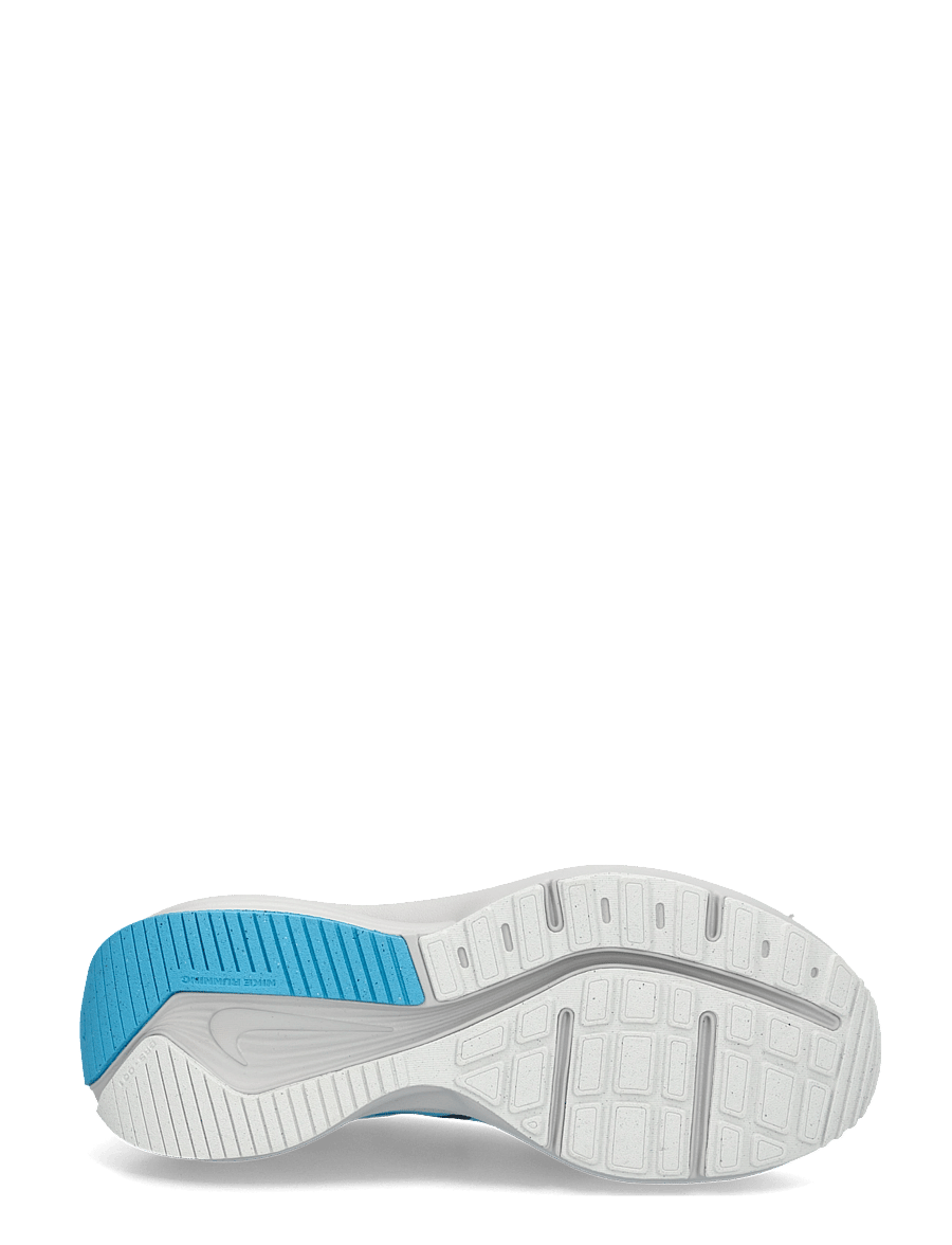 Nike - NIKE DOWNSHIFTER 14 - running shoes - off white/black-lt current blu - 4