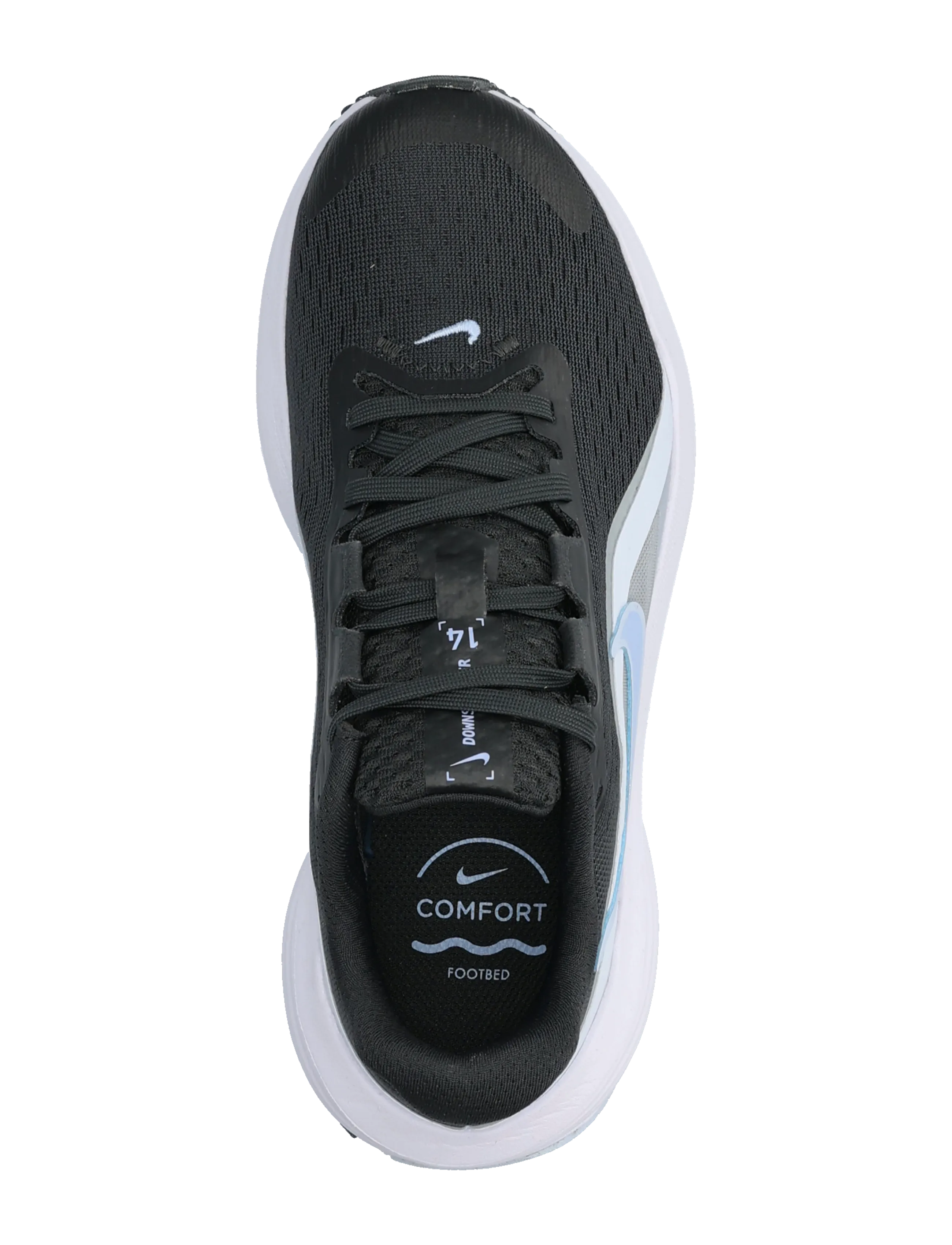 Nike - W NIKE DOWNSHIFTER 14 - laufschuhe - dk smoke grey/aluminum-white - 3
