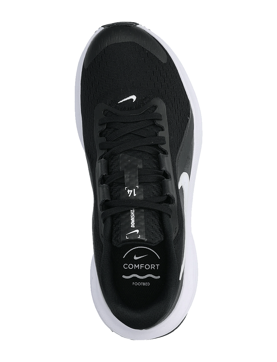 Nike - W NIKE DOWNSHIFTER 14 - löparskor - black/white-anthracite-wolf gr - 3