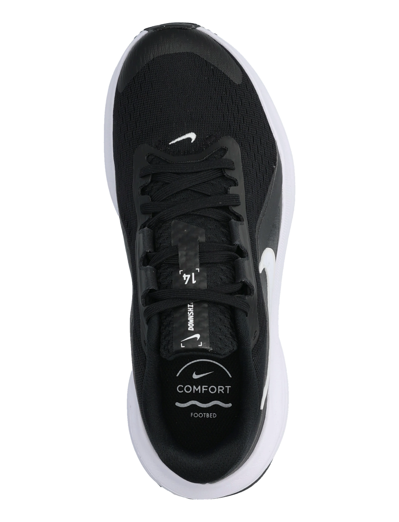 Nike - W NIKE DOWNSHIFTER 14 - laufschuhe - black/white-anthracite-wolf gr - 3