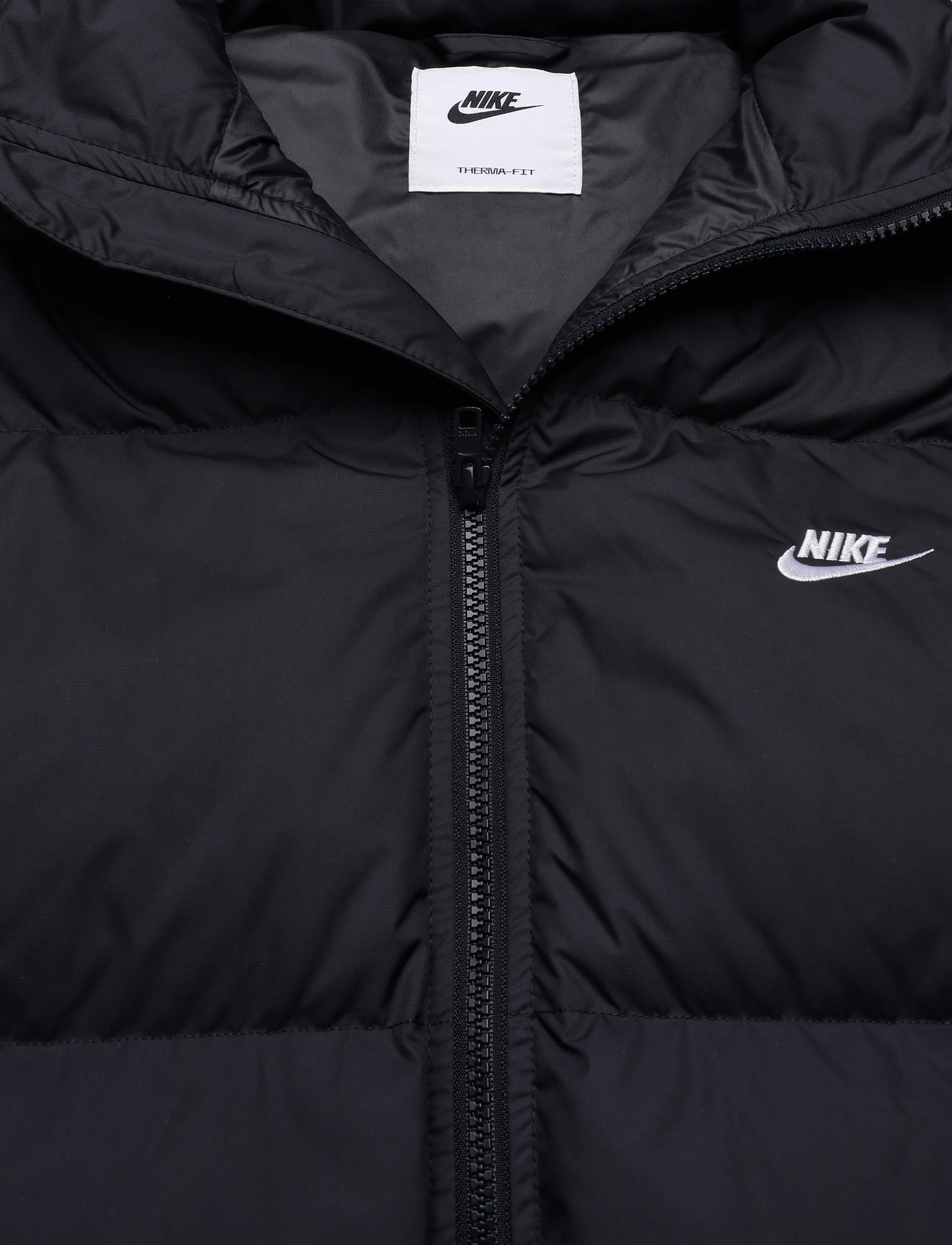 Nike - M SF CLUB PUFFER JACKET 550 - black/white - 2