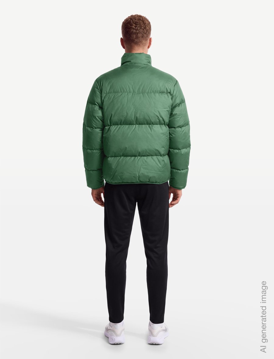 Nike - M NK TF CLUB PUFFER JACKET 650 - daunenjacken - fir/white - 4