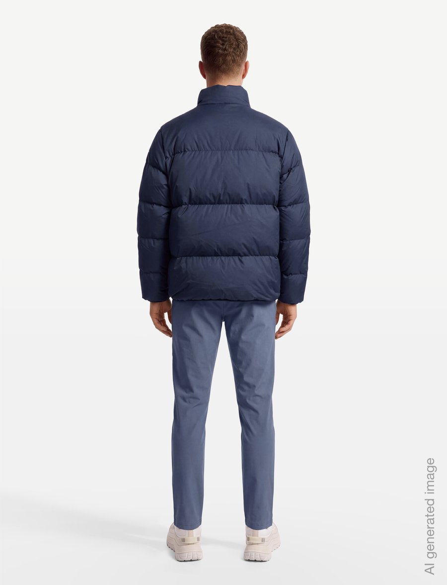 Nike - M NK TF CLUB PUFFER JACKET 650 - daunenjacken - obsidian/white - 4
