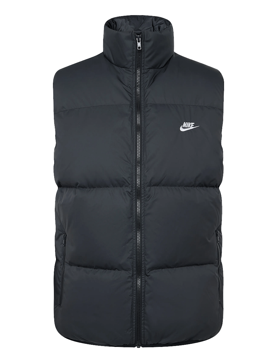 Nike - Nike Club Puffer Vest 550 - tøj - black/white - 0
