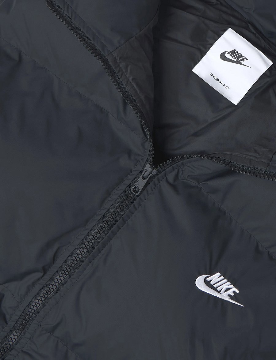Nike - Nike Club Puffer Vest 550 - tøj - black/white - 2