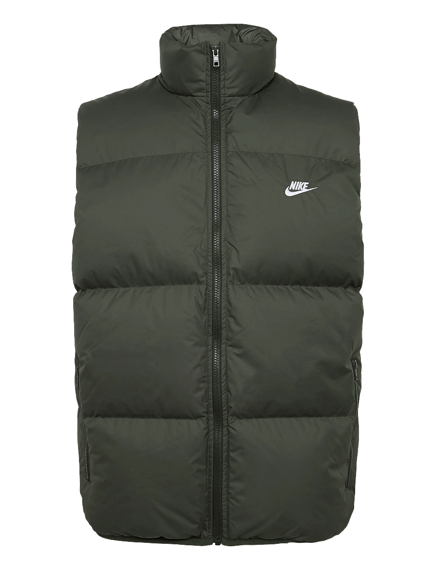 Nike - Nike Club Puffer Vest 550 - outdoor - sequoia/white - 0
