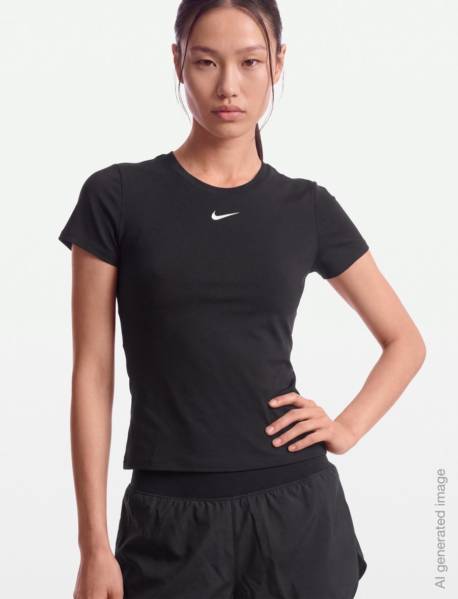 Nike - Nike Dri-Fit Victory Top - t-shirty - black/white - 3