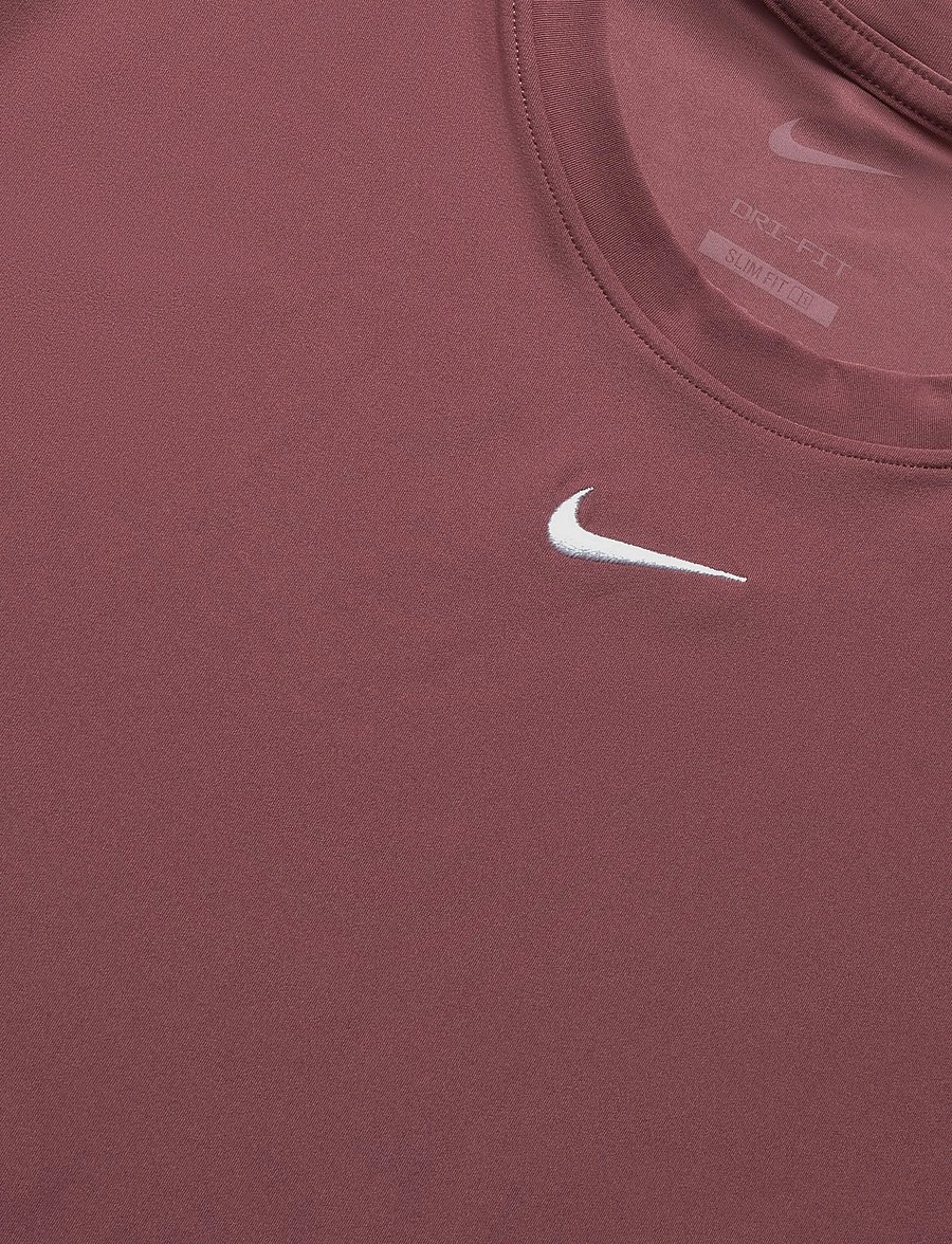 Nike - Nike Dri-Fit Victory Top - t-shirts - pink smoke/white - 2