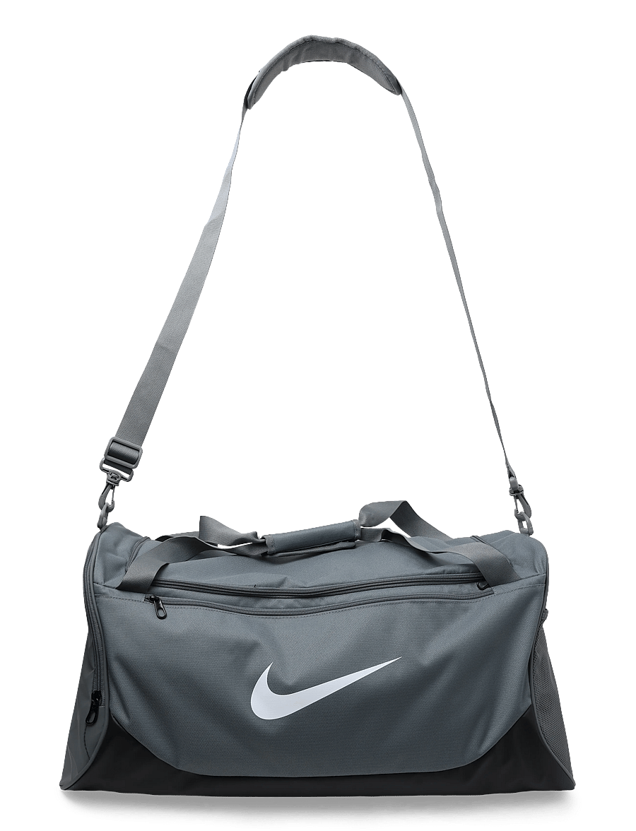 Nike - NK BRSLA S DUFF - X - gym bags - smoke grey/black/white - 0