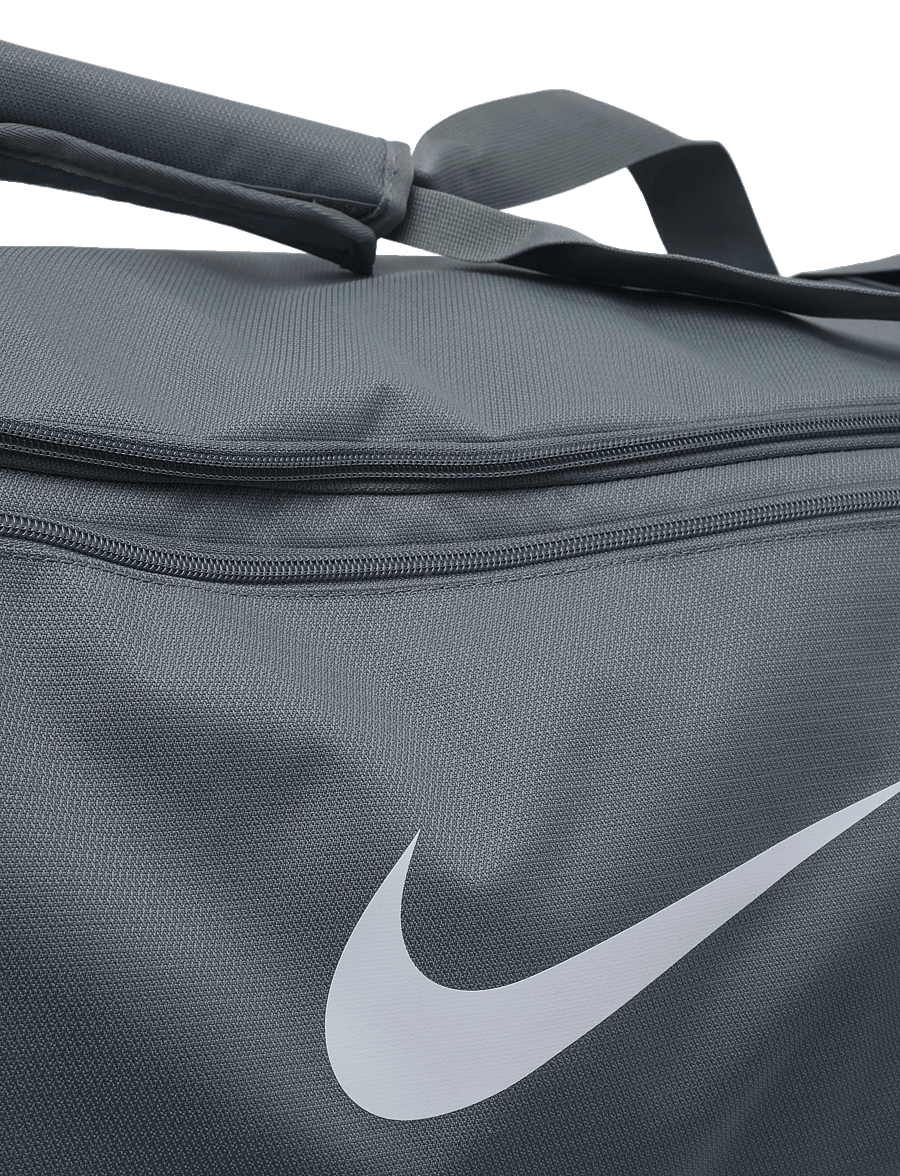 Nike - NK BRSLA S DUFF - X - gym bags - smoke grey/black/white - 2