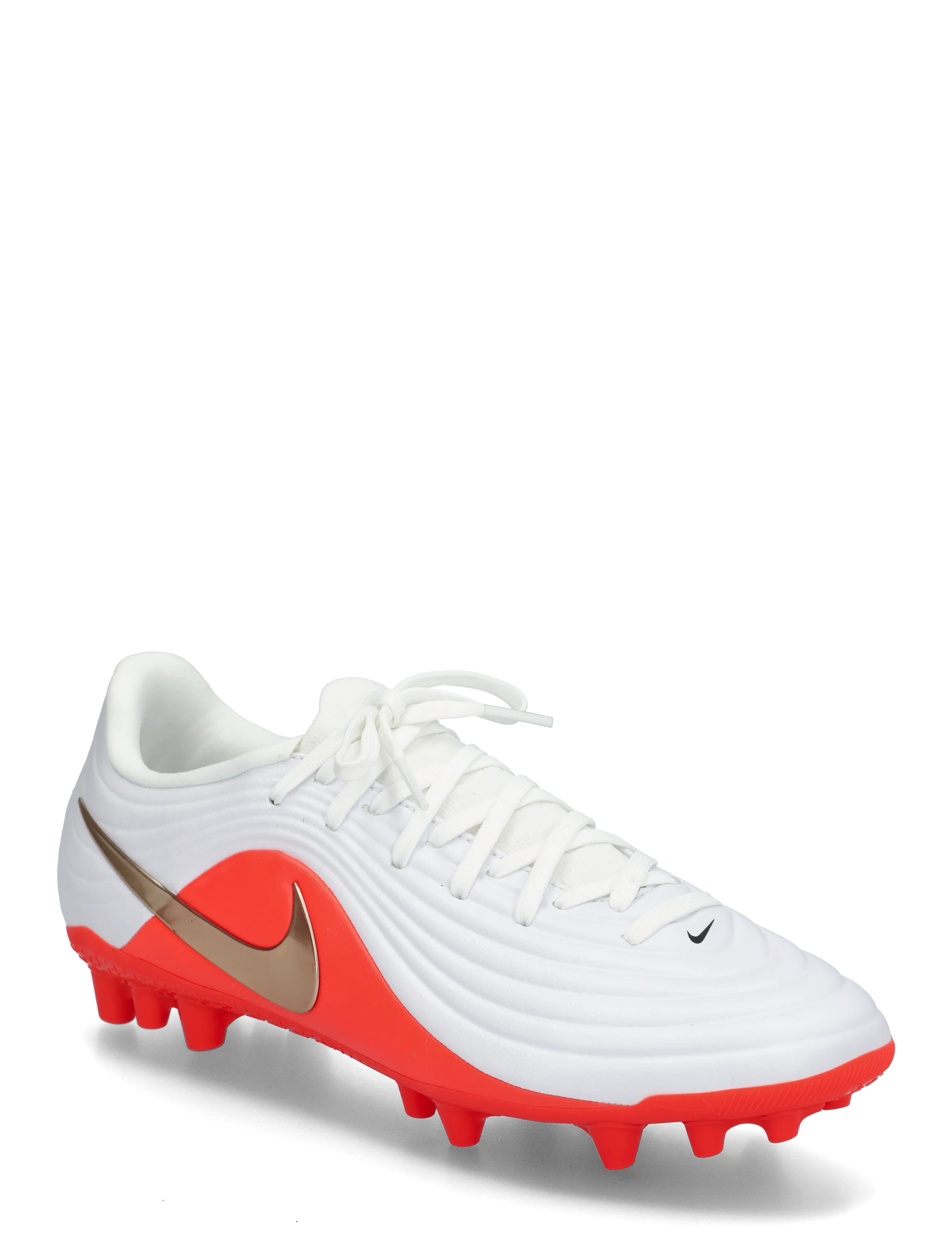 Nike TIEMPO MAESTRO ACADEMY AG - Vis alt - WHITE/BLUR-BRIGHT CRIMSON / white