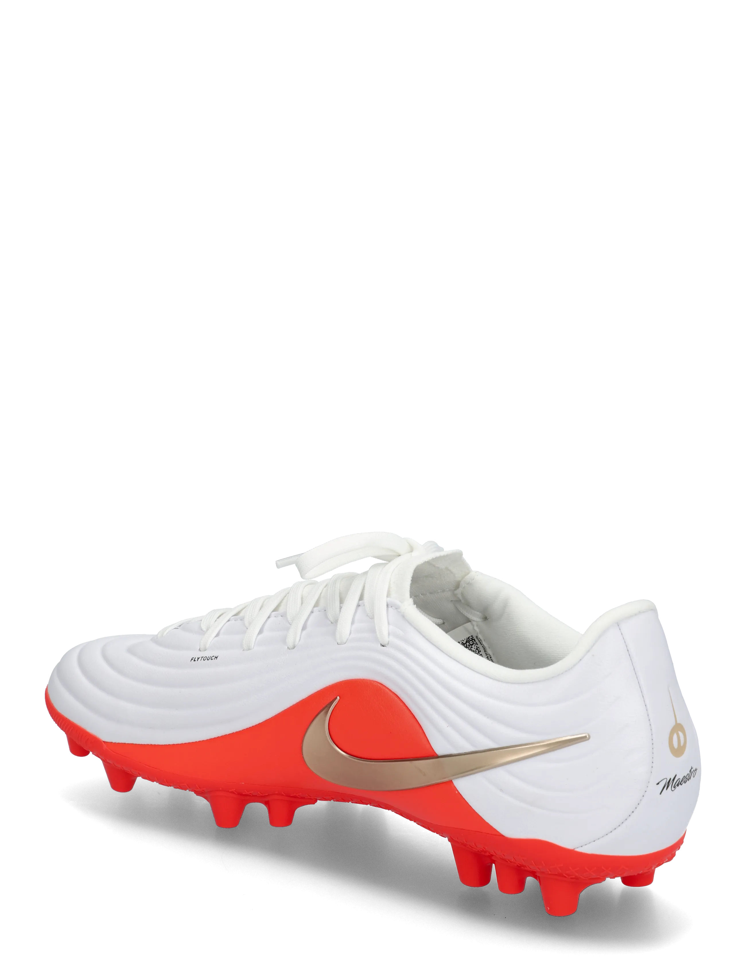 Nike - TIEMPO MAESTRO ACADEMY AG - fodboldstøvler - white/blur-bright crimson - 1